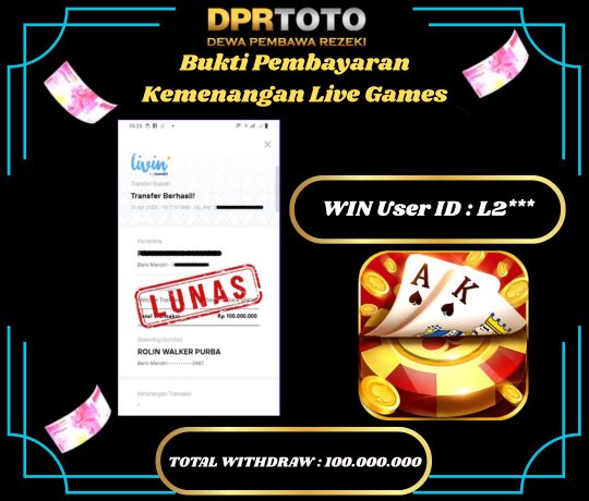 KEMENANGAN BESAR LIVE CASINO BACCARAT WD 100.000.000 - LUNAS
